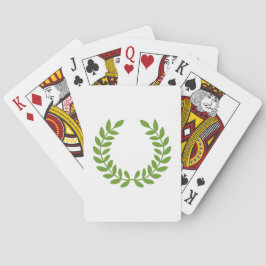Laurel Wreath (OudGrieks symbool) Pokerkaarten
