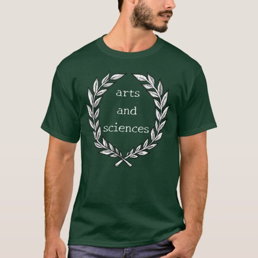 Laurel Wreath Woodcut T-shirt (Voorkant)