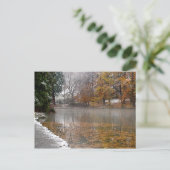 Laurelhurst Pond Briefkaart (Staand voorkant)