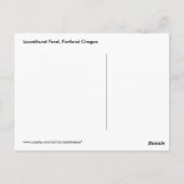 Laurelhurst Pond Briefkaart (Achterkant)