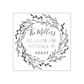 Laurels Retouradres Stempel (Afrduk)