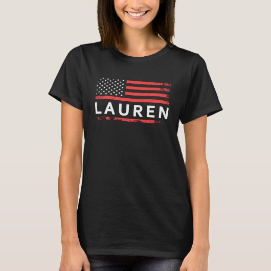 LAUREN AMERICAN FLAG  FOR LAUREN T-SHIRT (Voorkant)