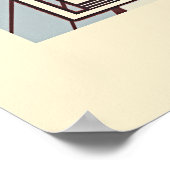 Lauren Bacall Vector Kunstwerk Poster (Hoek)