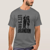 Lauren Boebert Donald Trump Let's Go Brandon T-shirt (Voorkant)