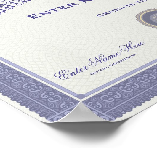 Lauren Boebert Lesbian Dance Diploma personalisere Poster (Hoek)