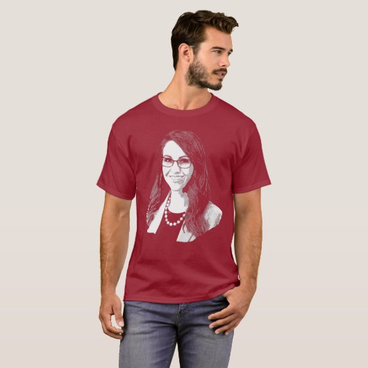 Lauren Boebert T-shirt (Voorkant volledig)