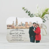 Lauren Detroit slaat de datum op Save The Date (Staand voorkant)