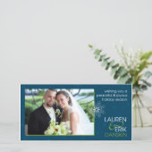 Lauren en Erik Xmas kaarten (Staand voorkant)