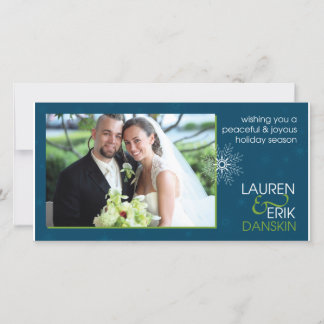 Lauren en Erik Xmas kaarten