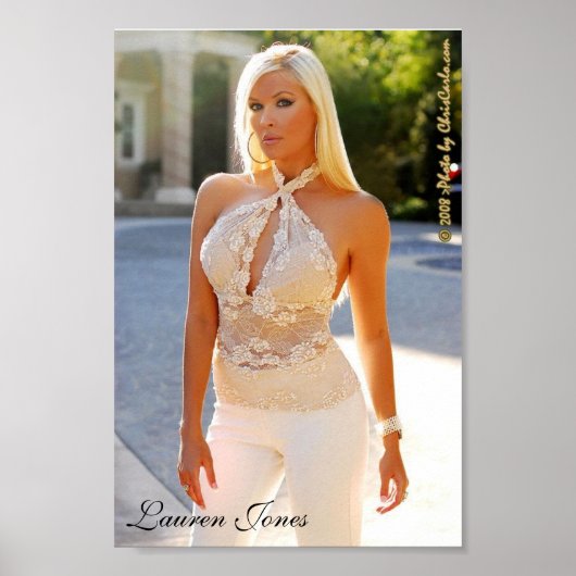 Lauren Jones Poster (Voorkant)