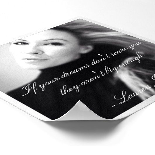 Lauren Jones Quote Poster (Hoek)