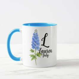 Lauren – Juli geboortebloem Larkspur Mok