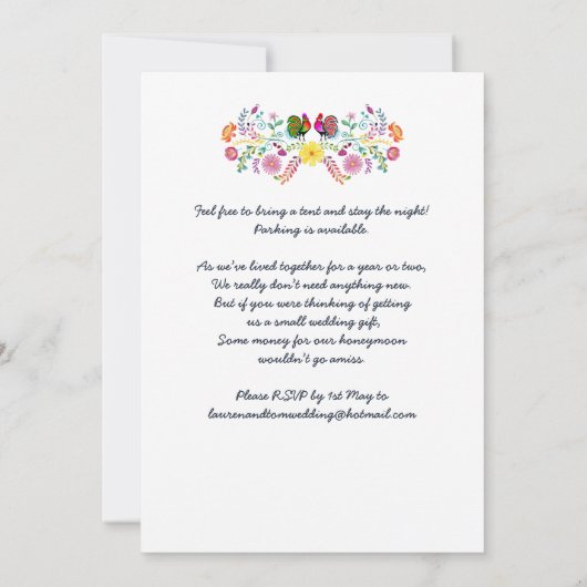 Lauren Kaart (Achterkant)