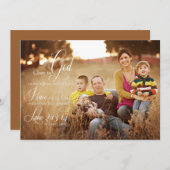 Lauren Landry's kerstkaart (Voorkant / Achterkant)