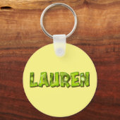 Lauren Name Kiwi Design Schlüsselanhänger Sleutelhanger (Voorkant)