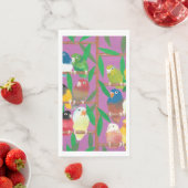 Lauren Rosenberg Originele Parkiet Groot Verticaal Servet (Insitu)