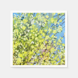 Lauren RosenbergBlooming Forsythia Cocktail servet