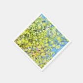 Lauren RosenbergBlooming Forsythia Cocktail servet (Hoek)