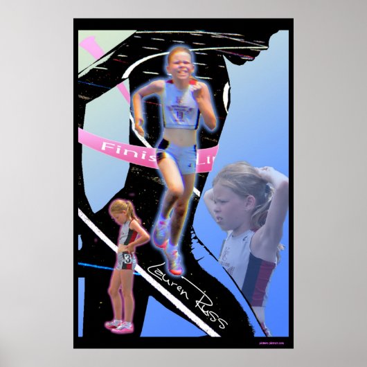 Lauren Russ Track Poster (Voorkant)