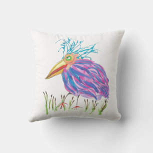 Laurence met de blauwe spoeling binnen/buiten buitenkussen