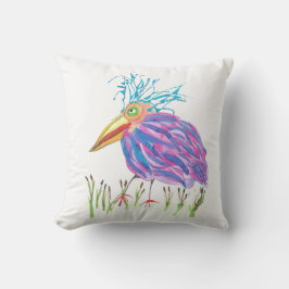 Laurence met de blauwe spoeling binnen/buiten buitenkussen