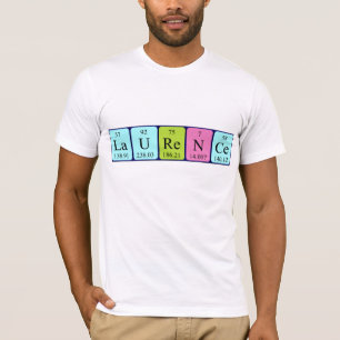 Laurence periodieke table name shirt