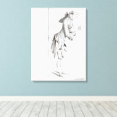 Laurence Sterne Canvas Afdruk (Insitu (Houten vloer))