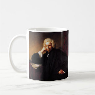 Laurence Sterne (schilderij van Sir Joshua Reynold Koffiemok