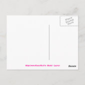 LaurenPostcard1 Briefkaart (Achterkant)