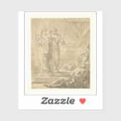 Laurent de La Hyre - De bevrijding van Sint-Pieter Sticker (Vel)