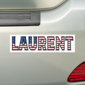 Laurent Name Vorname USA Aufkleber Sticker Auto (Op auto)