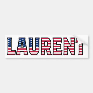 Laurent Name Vorname USA Aufkleber Sticker Auto