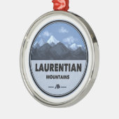 Laurentian Mountains Quebec Canada Camping Metalen Ornament (Links)