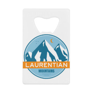 Laurentian Mountains Quebec Canada Creditkaart Flessenopener