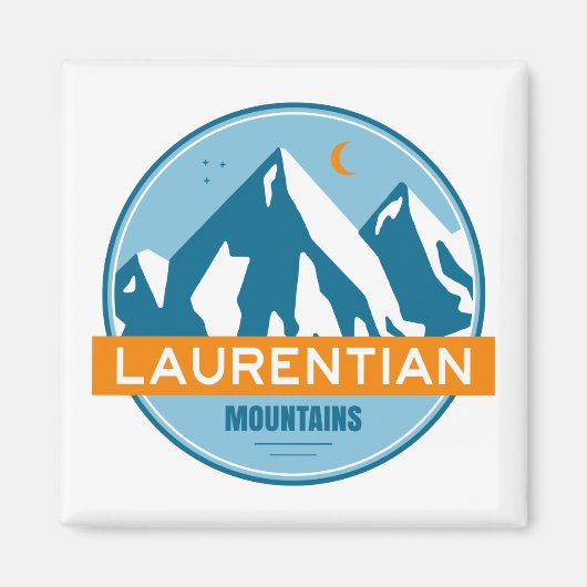 Laurentian Mountains Quebec Canada Magneet (Voorkant)
