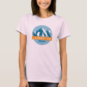 Laurentian Mountains Quebec Canada T-shirt (Voorkant)