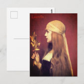 Lauretta (uit de Decameron) Briefkaart (Voorkant / Achterkant)