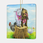 Lauriekreeften Keramisch Ornament (Links)