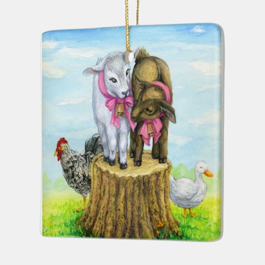 Lauriekreeften Keramisch Ornament (Links)