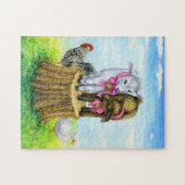 Lauriekreeften Legpuzzel (Horizontaal)