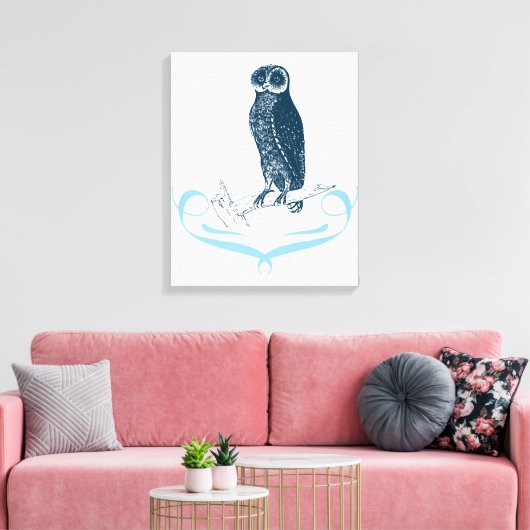 laurier canvas afdruk (Insitu (Woonkamer))