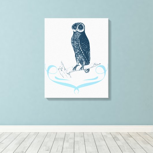 laurier canvas afdruk (Insitu (Houten vloer))