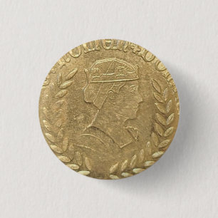 Laurier knoop ronde button 3,2 cm