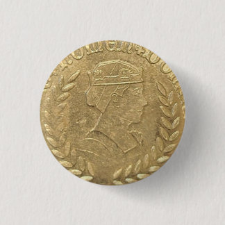 Laurier knoop ronde button 3,2 cm