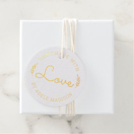 Laurierbladeren Handgemaakt Met Liefde Bedankjes Labels