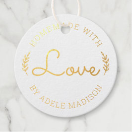 Laurierbladeren Handgemaakt Met Liefde Bedankjes Labels