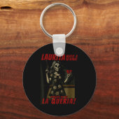 Laurita Mato A Su Novio Funny Mexican Halloween  Sleutelhanger (Voorkant)