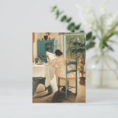 Laurits Andersen Ring bij Ontbijt Schilderij Art P Briefkaart (Staand voorkant)