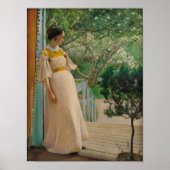 Laurits Andersen Ring in de tuin CC0495 Poster (Voorkant)