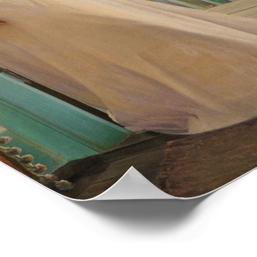 Laurits Andersen Ring in de tuin CC0495 Poster (Hoek)